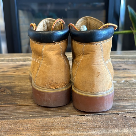 Nellie Lace Up Utility Waterproof Boots Shoes SZ 8.5M - Picture 3 of 3